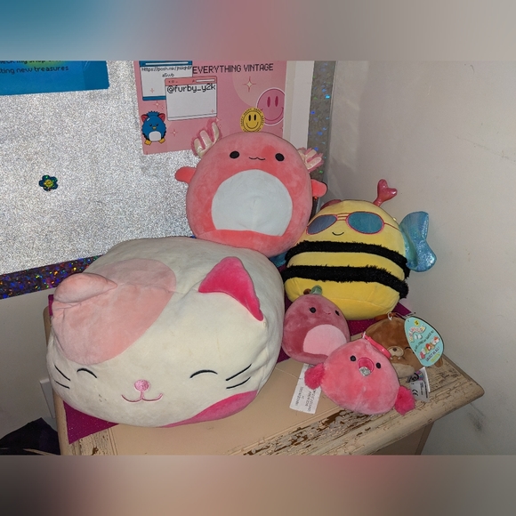 Squishmallows Toys Squishmallows Lot 6 Squishmallows Various Sizes